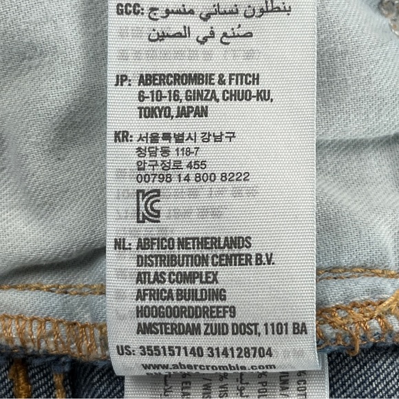 Hollister Straight Leg Slim Fit Jeans 7L  W28 L34 - Picture 13 of 17